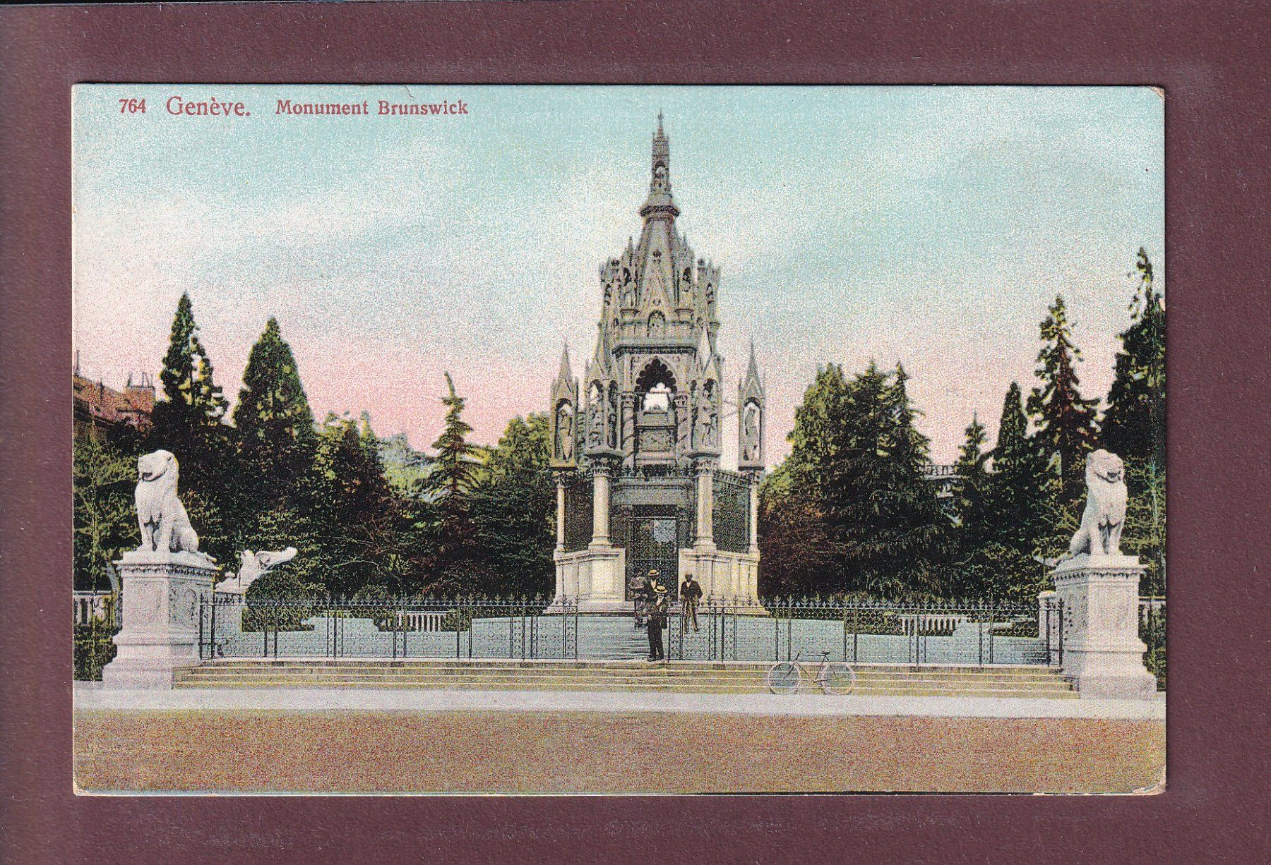 Cartes postales: GENEVE - Monument Brunswick – D'occasion à Pully par nicecards