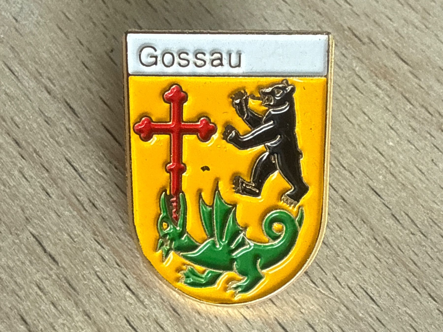 Plaketten & Abzeichen: Pin Gossau – Gebraucht aus Glattbrugg von Schweigmatt