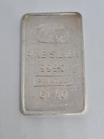 50 Gramm Silberbarren - 999.0