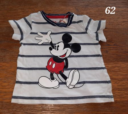 Sommerliches Mickey Mouse T-Shirt, Grösse 62