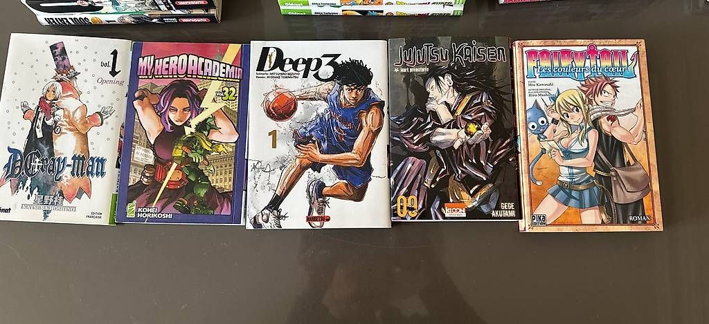 BD: Divers mangas  – D'occasion à Genève par m10_t92f 3