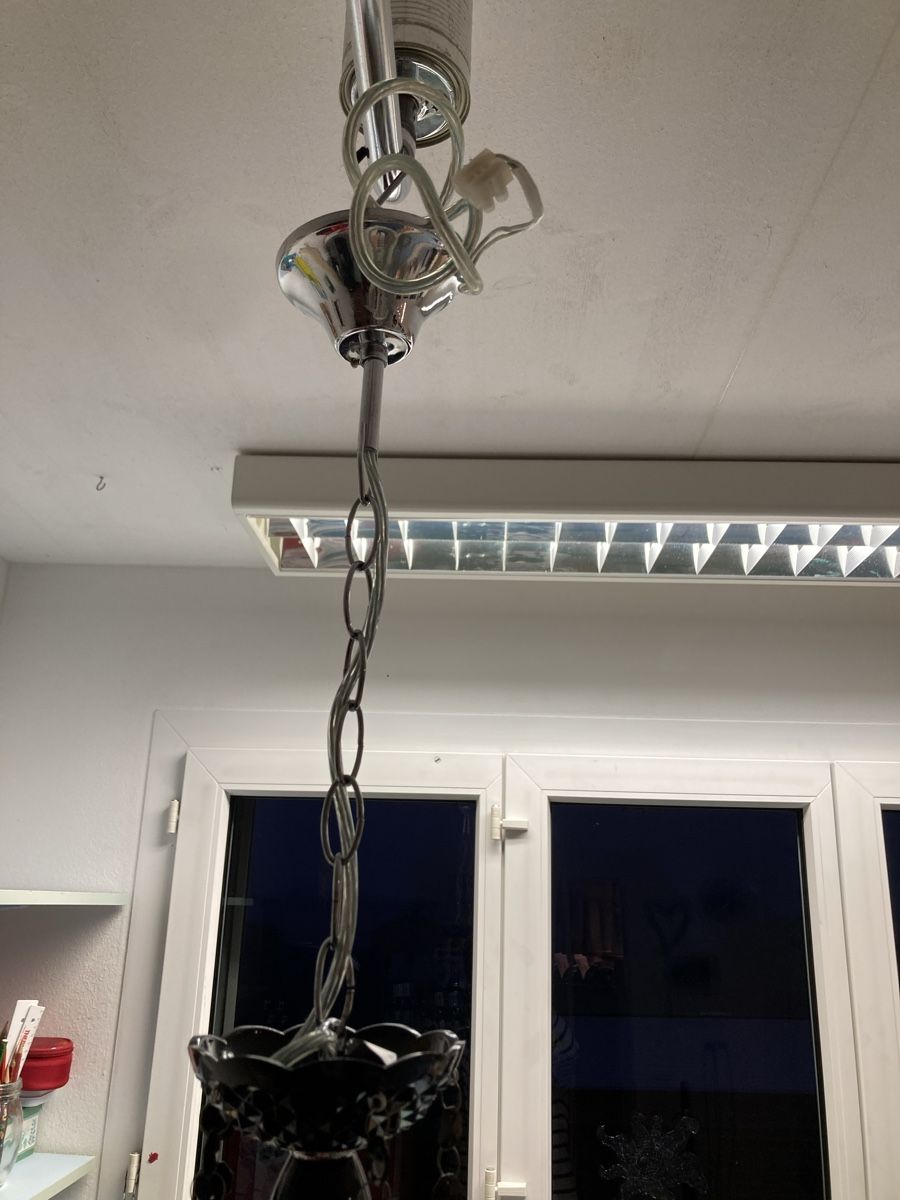 Paralumi: Hänge Lampe schwarz – Usato da Kesswil venduto da Branca-01 8