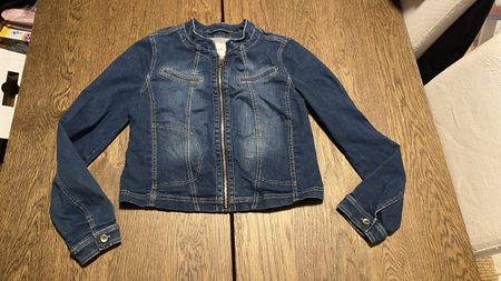 TAIFUN Jeansjacke Grösse 42 dunkelblau guter Zustand Damen