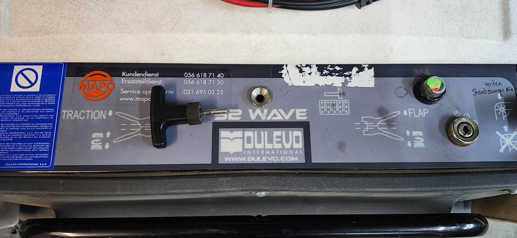 Tutte le macchine: Dulevo 52 EH Kehrmaschine Putzmaschine Wischmaschine – Usato da Muntelier venduto da Moeffe6 4