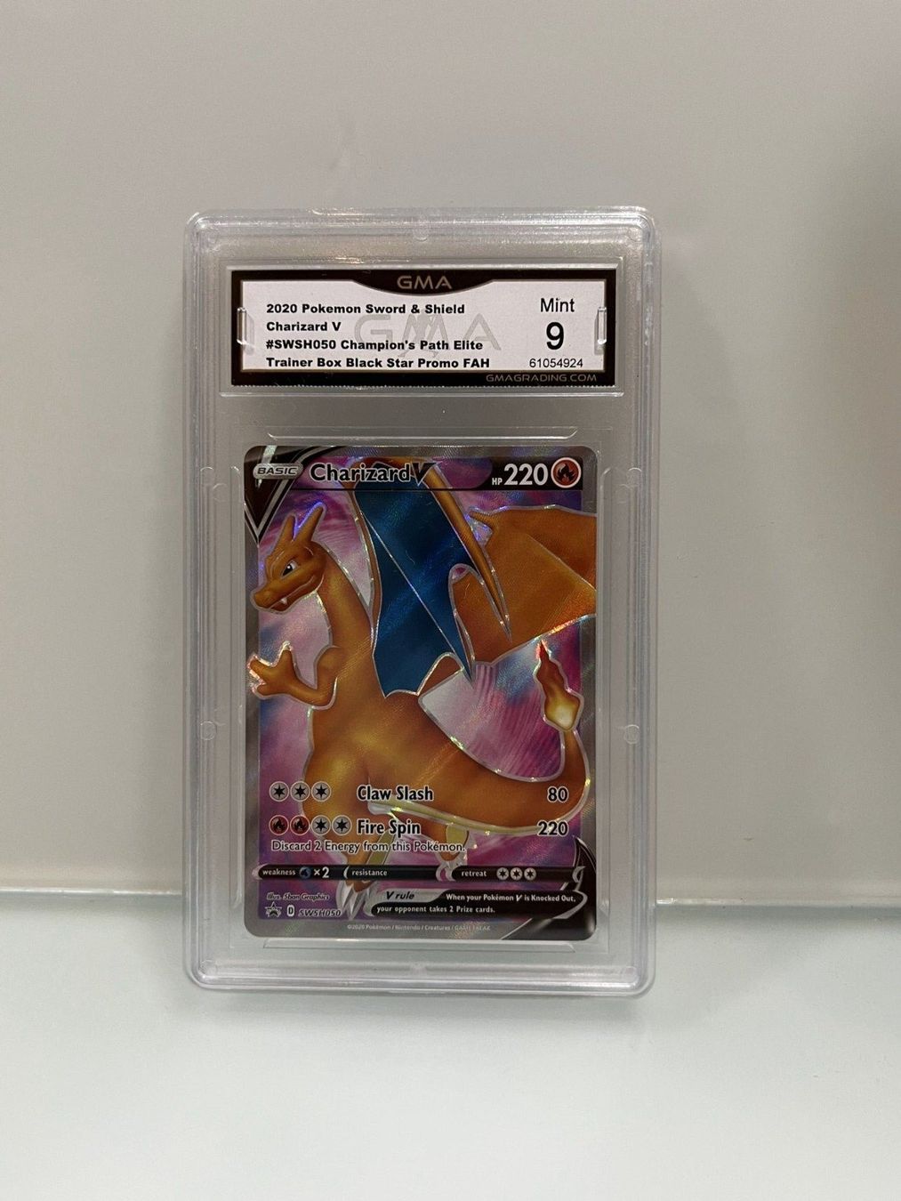 Pokémon Carte collezionabili: Charizard V Champion's Path - Graded 9 Mint - Promo – Usato da Canobbio venduto da Polimind
