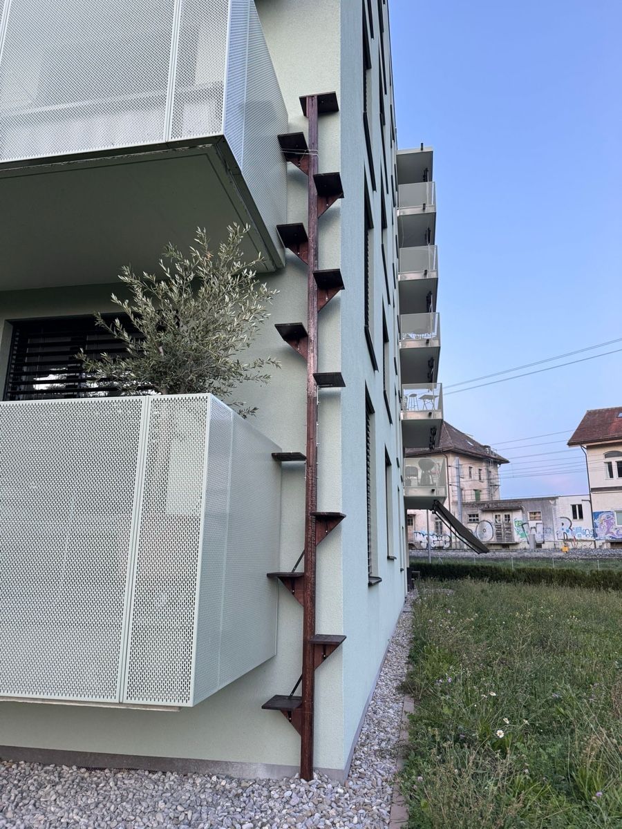 Leitern: Katzenleiter für Aussenwand oder Balkon – Neu (gemäss Beschreibung) aus Marly von lot_s7fx