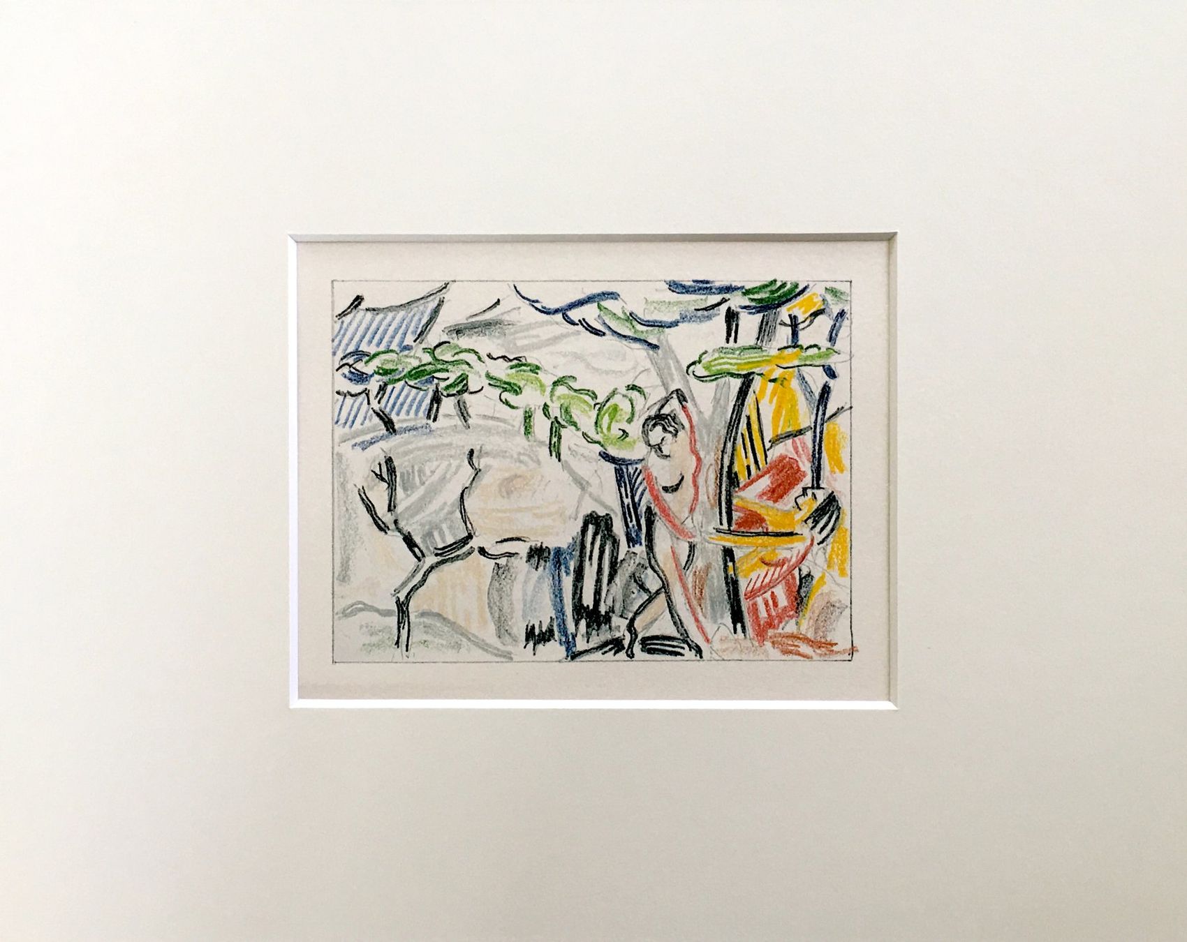 Grafica & Litografie: ROY LICHTENSTEIN    "FIGURES IN LANDSCAPE" – Usato da Nennigkofen venduto da Sommersonnen 1