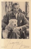 Gary Cooper (1901-1961) - alte, orig. sign. Ross-AK