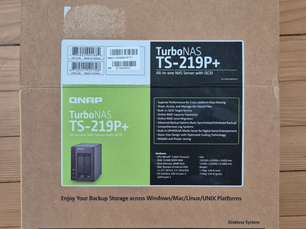Qnap Server: QNAP TS-219P+ Turbo NAS – Usato da Niederweningen venduto da Cactus63 4