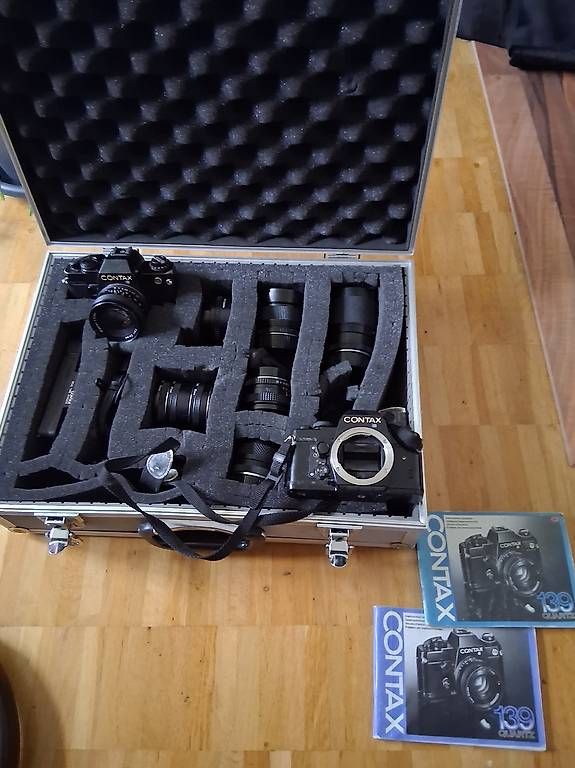 Fotocamera: Kompletes Contax analog paket – Usato da Bürglen TG venduto da jan_j2zk 2