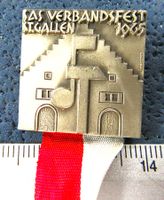 SAS VERBANDSFEST ST.GALLEN 1965 ABZEICHEN HUGENIN LELOCLE