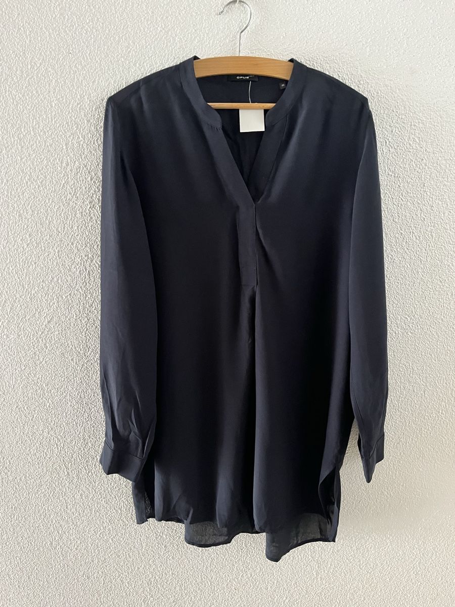 Opus Tuniche: Neue Opus Dunkelblau Tunika mit Etikette – Nuovo e nell'imballaggio originale da Wettingen venduto da epe_9vbf
