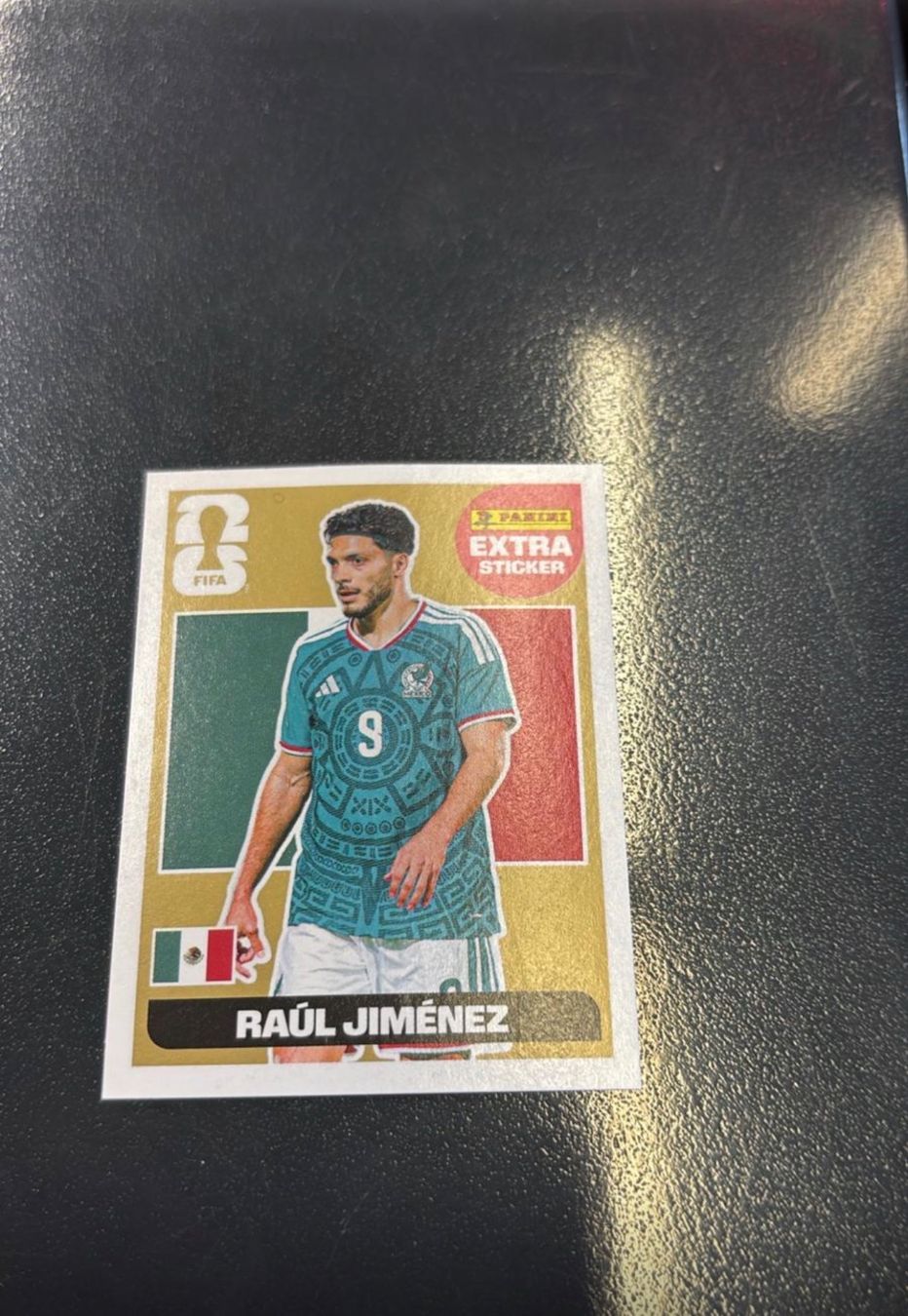 Sticker: PANINI Stickers Gold Raul Jiménez – Nuovo e nell'imballaggio originale da Zürich venduto da Yvo619