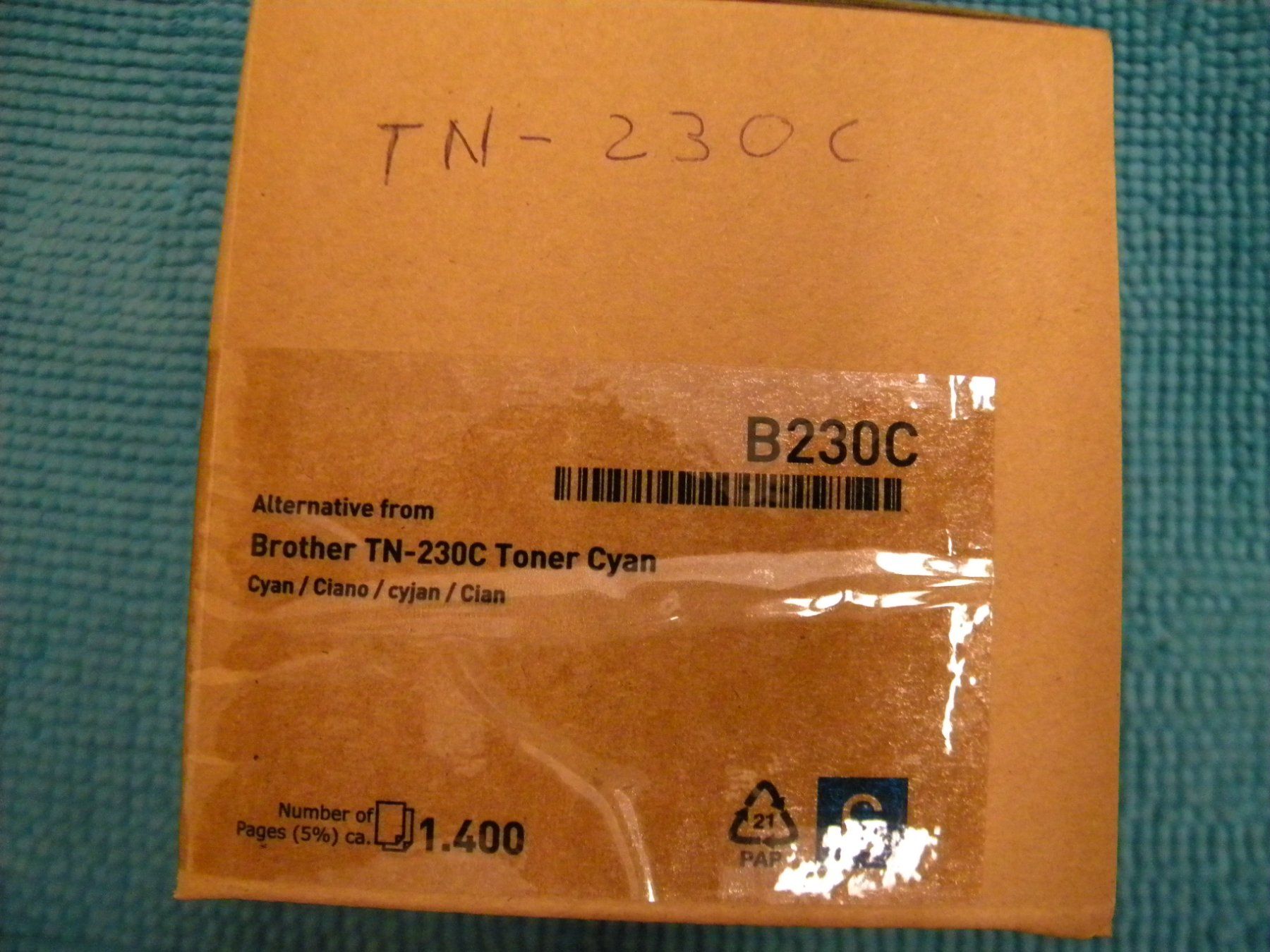 Cartucce per stampanti & toner: TN-230C Toner – Nuovo e nell'imballaggio originale da Bühler venduto da Wini100 1