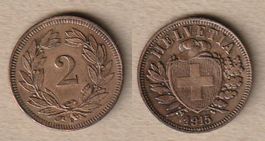 2 Rappen 1915