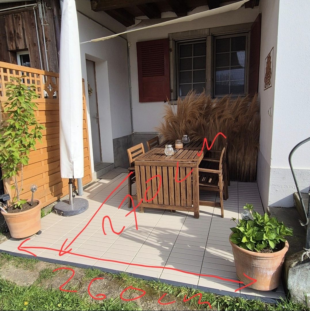 Ikea Bodenbeläge: Klickfliesen Balkon – Gebraucht aus Oberwil b. Büren von tam_t95r