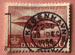 Briefmarken aus  Dänemark Jacob Christian Hansen Ellehammer 