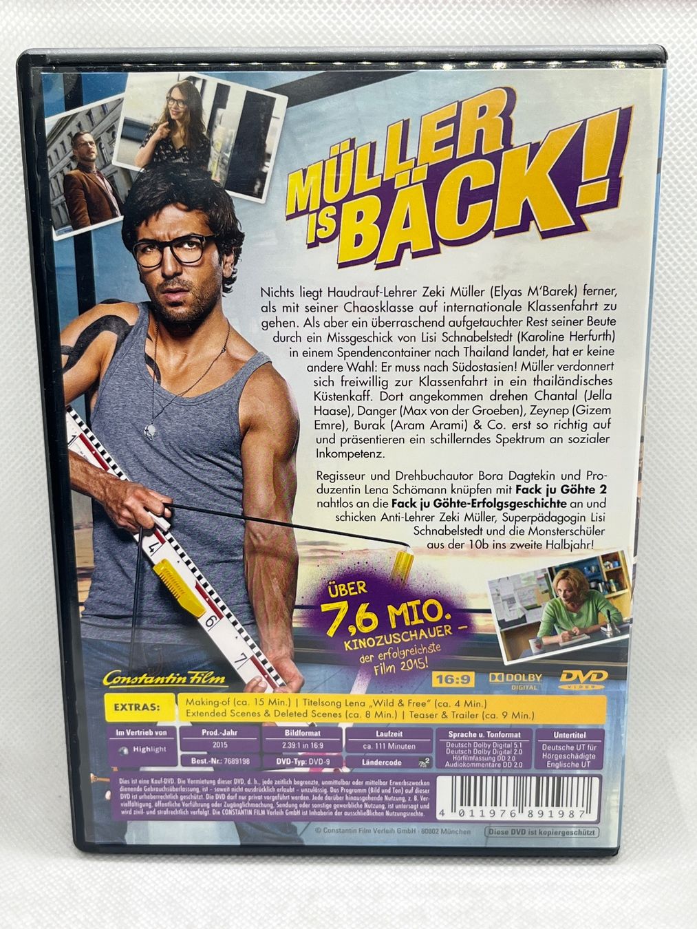 Tutti i DVDs: DVD Fack ju Göhte 2 Deutsch – Usato da Hinterkappelen venduto da Kim1992 1