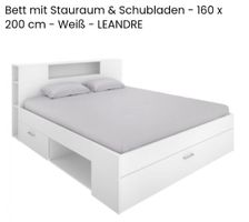Bettgestell weiss, NEU !