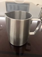Milchkännchen Edelstahl für Barista mit Markierungen Grösse