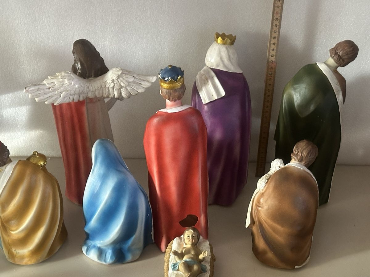 Statuette: Weihnachtskrippe Figuren Set – Usato da Deitingen venduto da Himhip 9