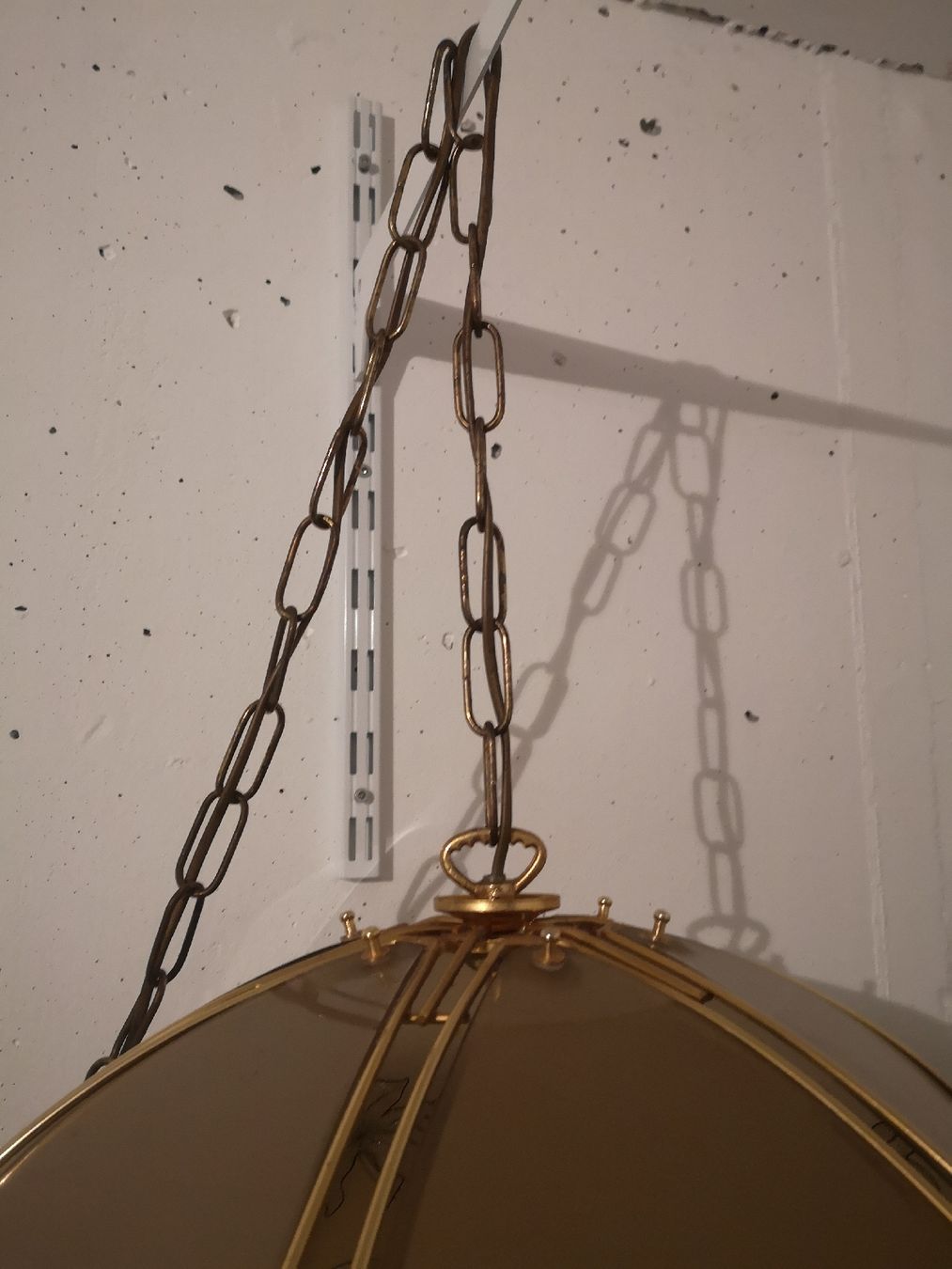 Lampadari & plafoniere: Goldene Hängelampe mit Lilienmuster – Usato da Belp venduto da mar_76s8 4