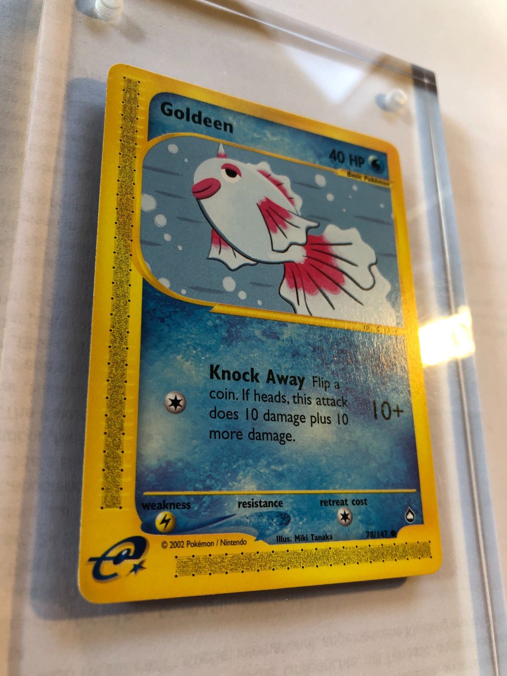 Carte collezionabili: Goldeen Aquapolis - MINT - ab 1.- – Usato da Giubiasco venduto da dan_pr8b 1