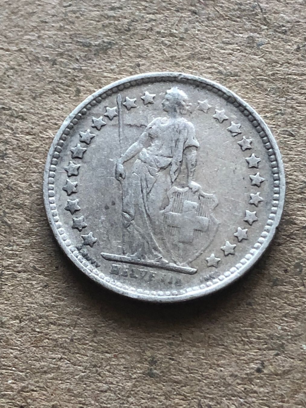 Toutes les monnaies: 50 Rp. 1921 – D'occasion à Schötz par Odpa 1