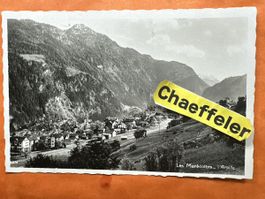 Alte Ansichtskarte Les Marécottes L'Arpille Sommer 1945