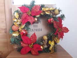 Weihnachtskranz. Neu. In OVP
