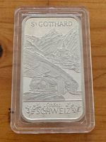 1 oz Unze Silberbarren Schöne Schweiz St. Gotthard