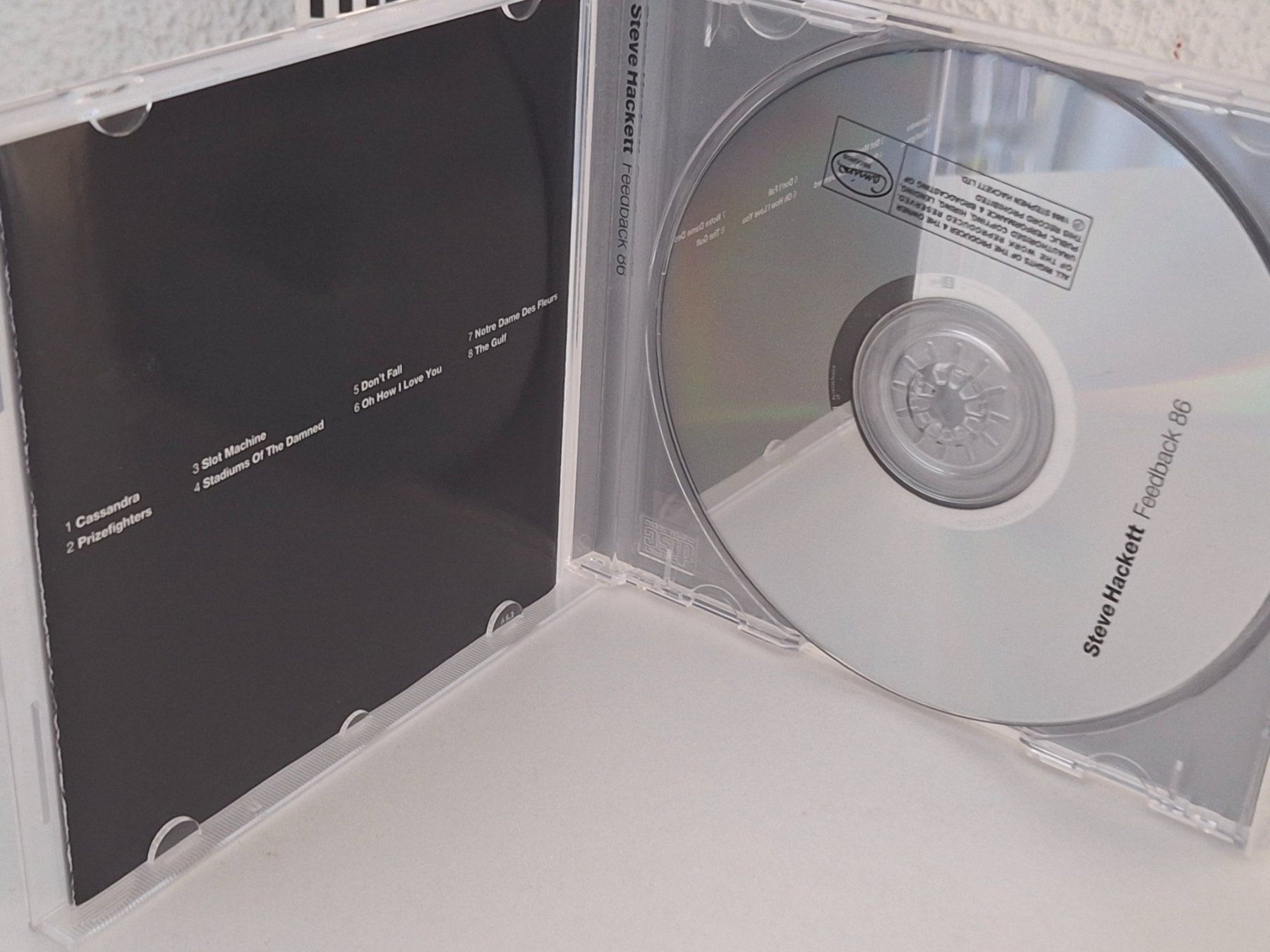 CD: CD Steve Hackett -  Feedback 86 – Usato da Aarberg venduto da Jackup1 2