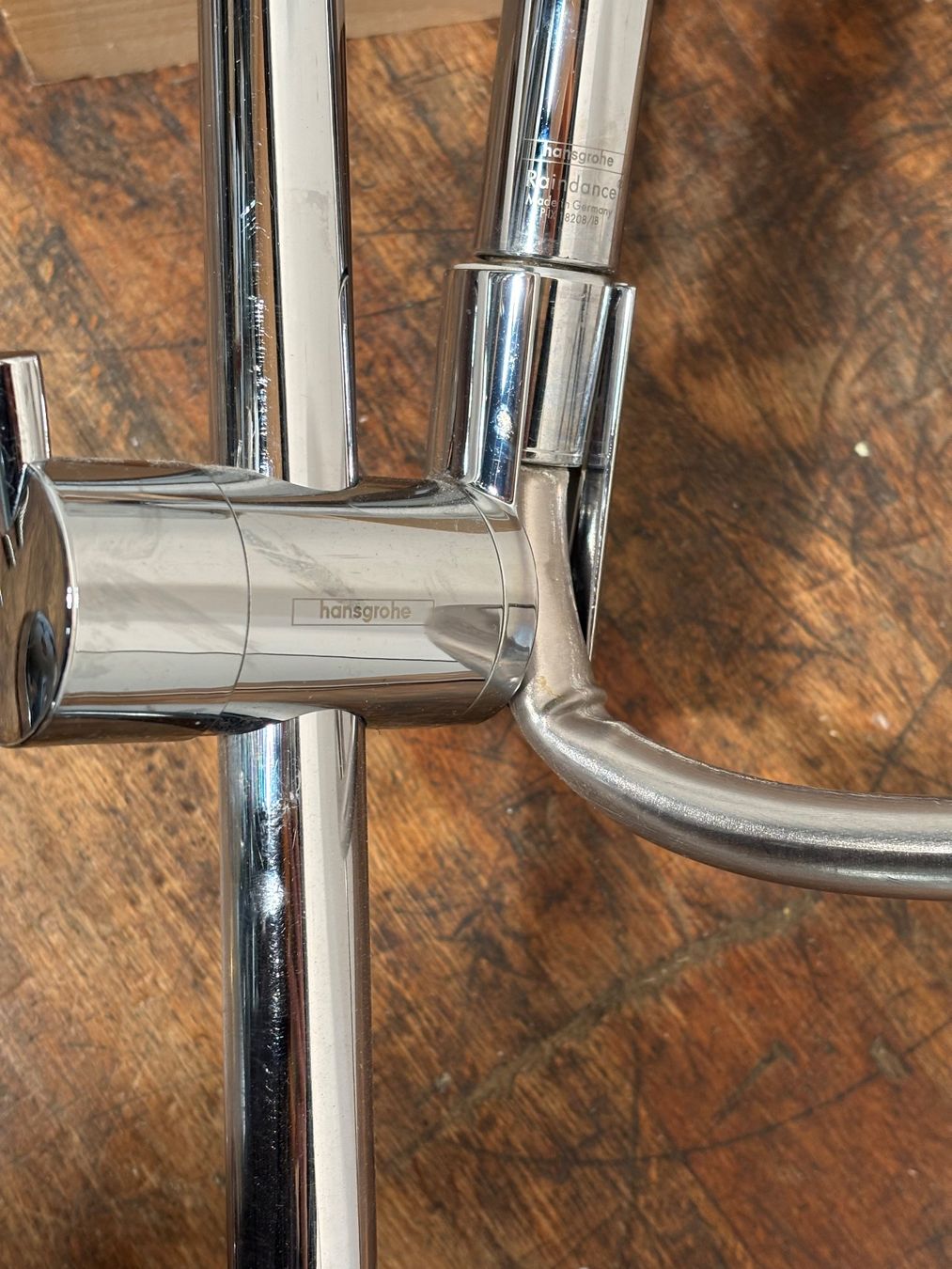 Hansgrohe Soffioni doccia: Hansgrohe Regendusche mit Handbrause, Rain shower – Usato da Winterthur venduto da ReUse_Baumarkt 7