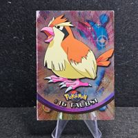 Pokemon Topps Holo Foil Blue 1. Edition/Print DE Taubsi