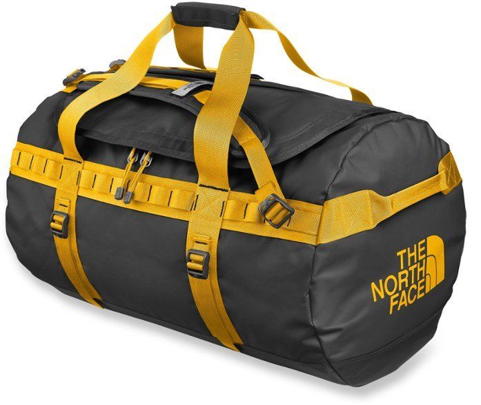 North Face Base Camp Duffel Bag, Medium, anthrazit/gelb Kaufen auf
