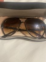 Sonnenbrille Ray-Ban braun mit Etui guter Zustand