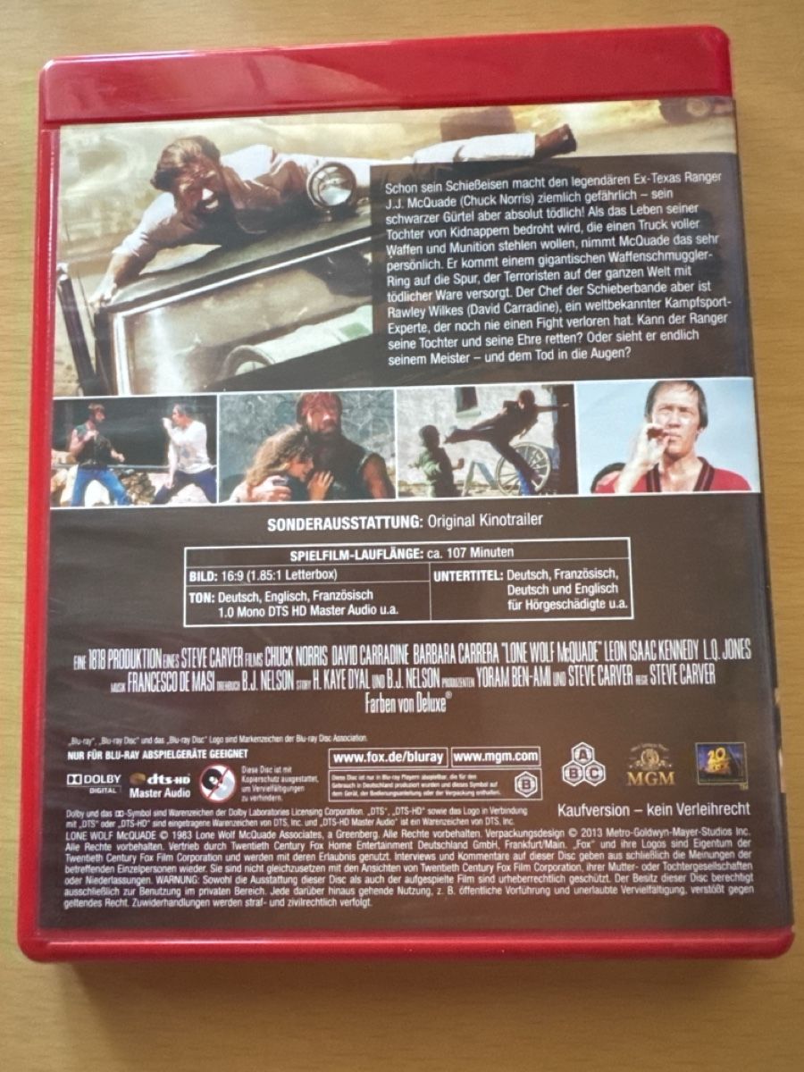 Tutti i DVDs: Maquade der Wolf-Chuck Norris – Usato da Brunnadern venduto da Nanuk60 1