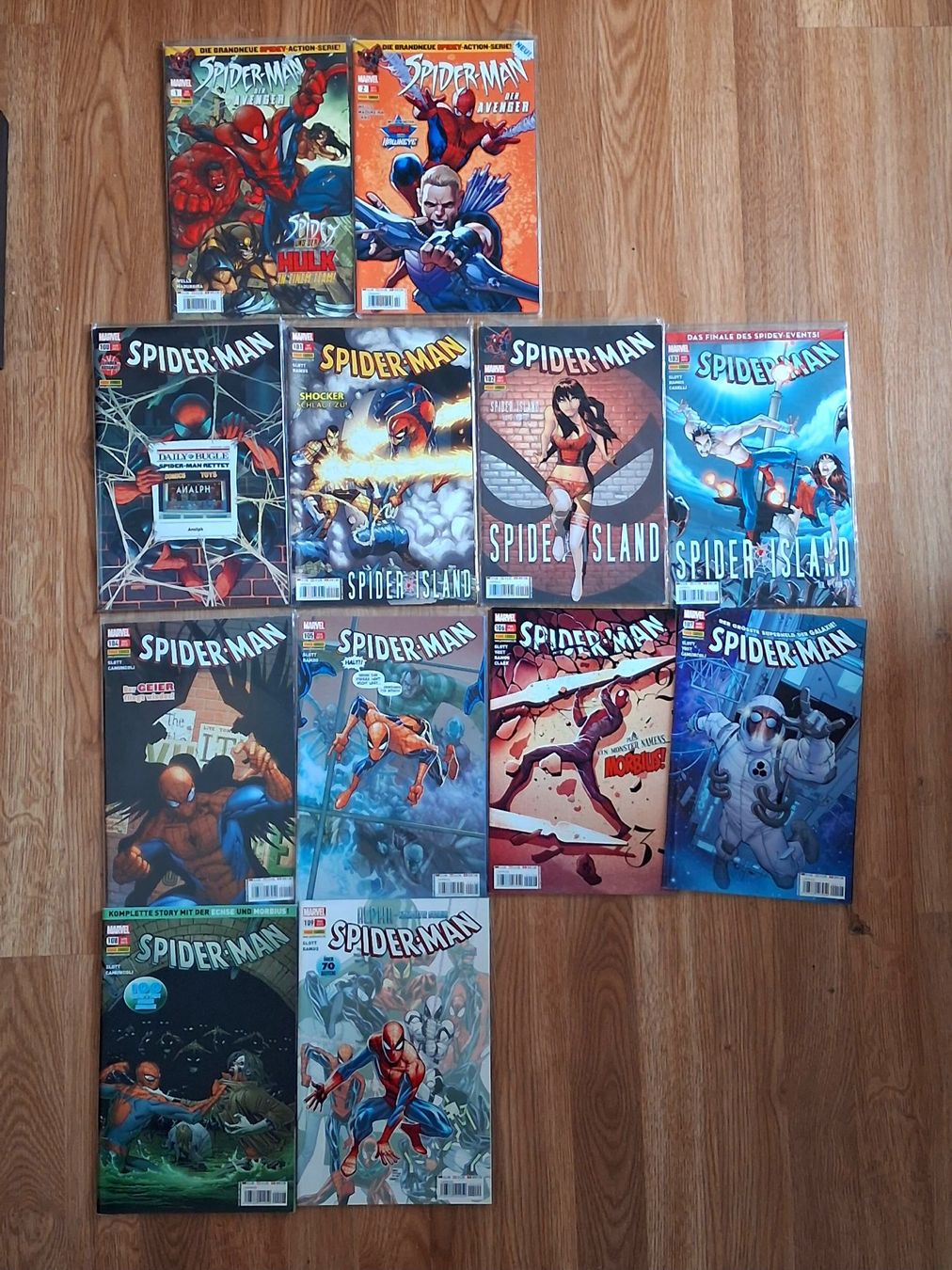 BD: Spider-Man Comic Konvolut (Panini) | 12 Hefte Nr. 100-109 – D'occasion à Kloten par Frigo_1