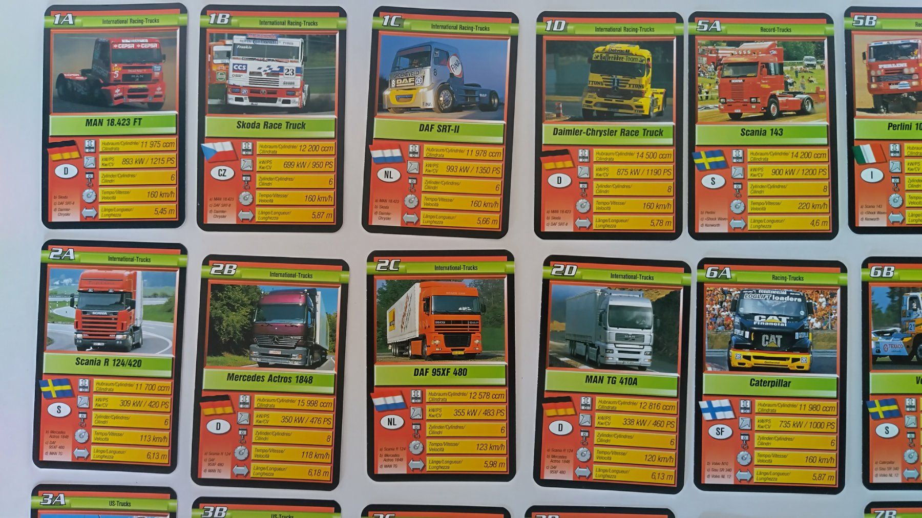 Ravensburger Giochi: Auto Quartett Lastwagen / Mega Trucks / 32 Karten ab Fr. 4.- – Usato da Bellach venduto da JingleJerry 3