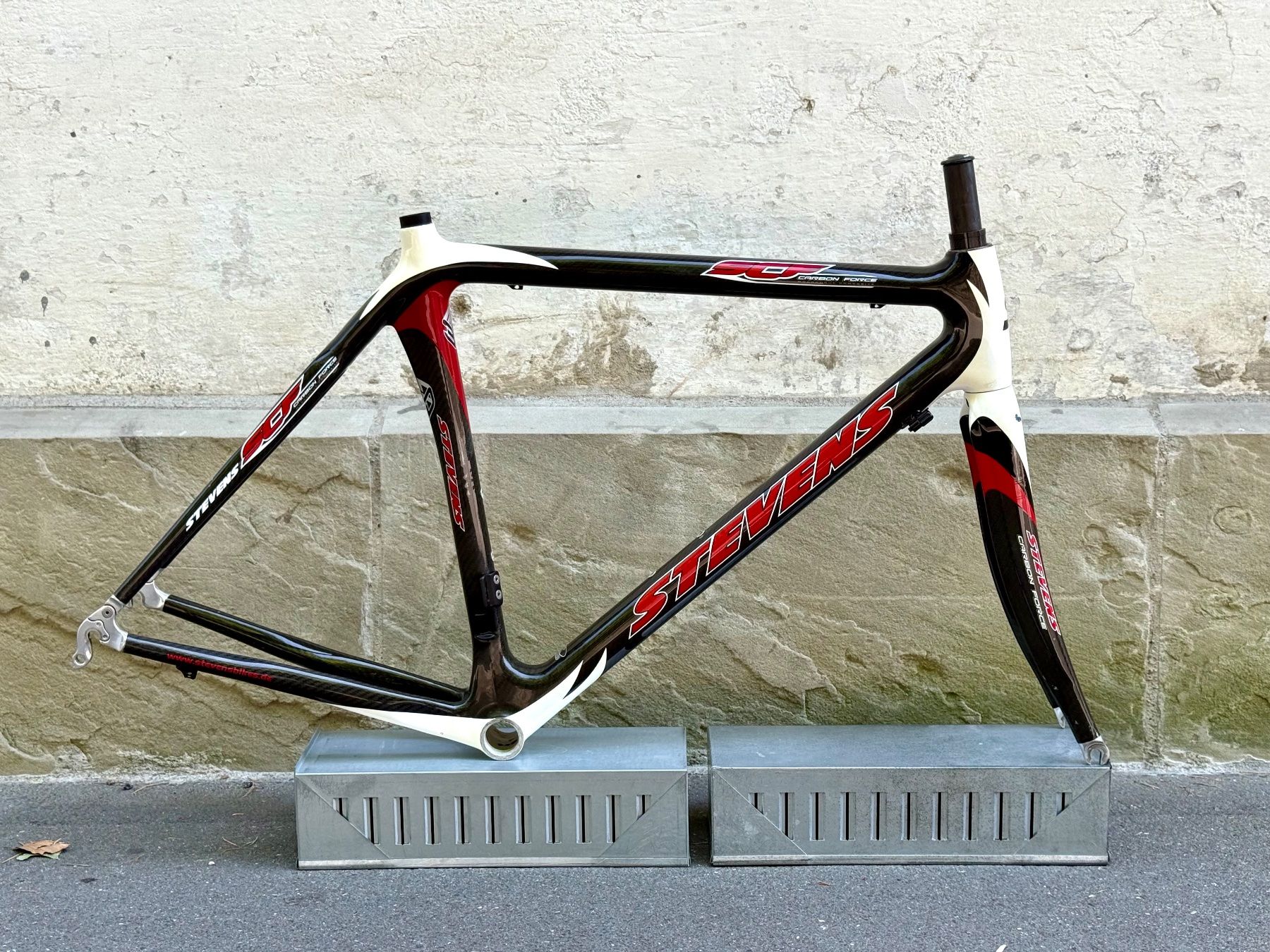 BMC Pezzi di ricambio: STEVENS SCF CARBON FORCE Frameset Rahmen 54 TOPZUSTAND 2605 – Usato da Luzern venduto da bikeandbeltcom