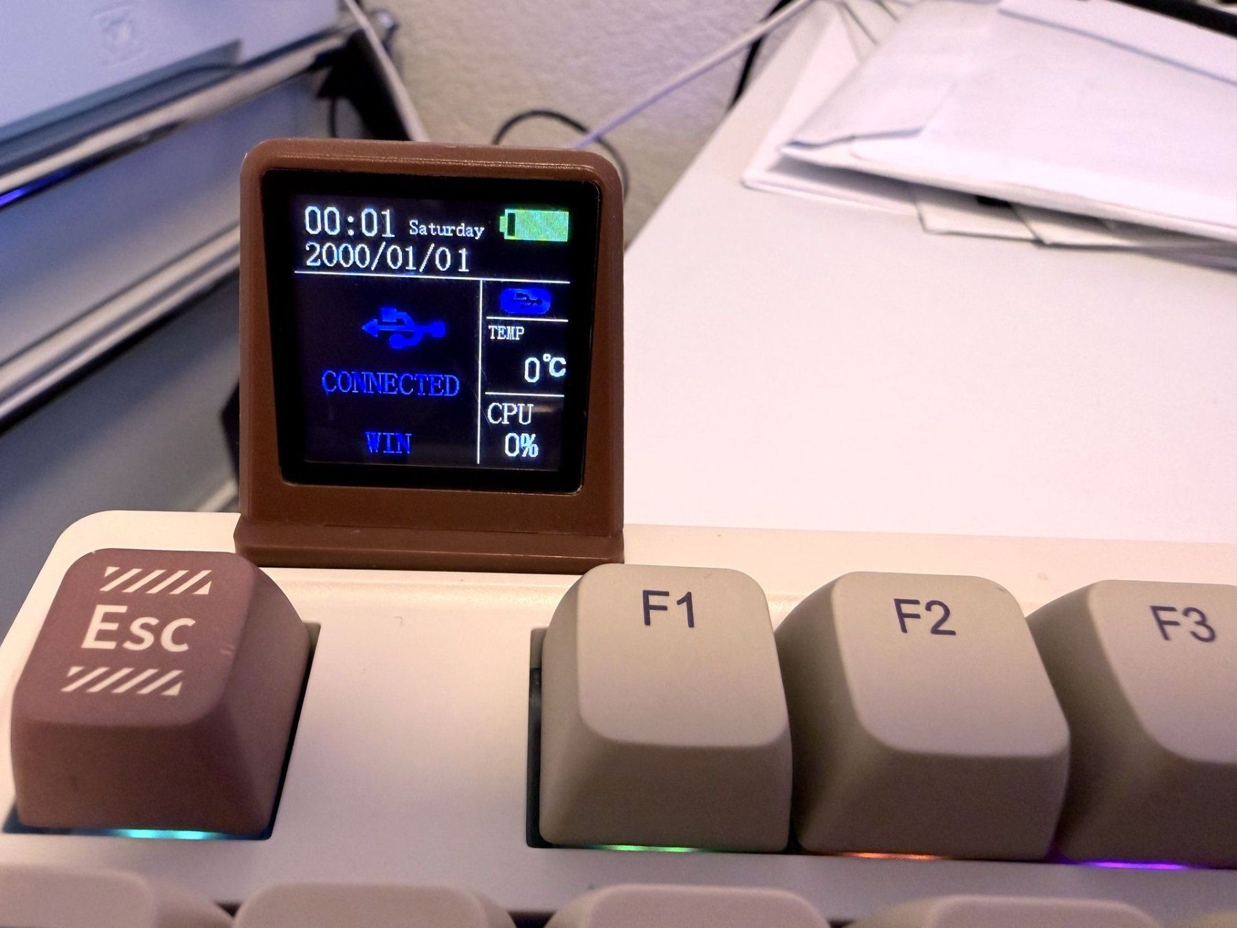 Tastiere: Tastatur EPOMAKER RT100 ISO-UK – Usato da Nottwil venduto da rattkatz 6