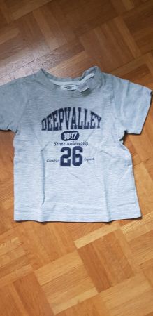 T'shirt grau, Gr. 104