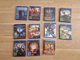 Bluray DVD Sammlung Historisch/Fantasy