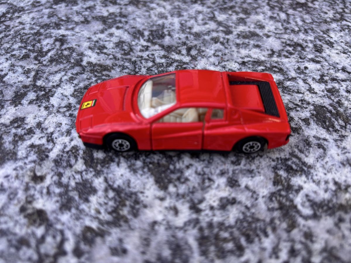 Matchbox Modellini d'auto: Matchbox Ferrari Testarossa – Usato da Bern venduto da justbetter