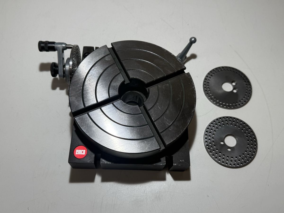 Emco Metall- & Schlosserei Sonstiges: Emco Teilapparat Rundtisch 150mm – Gebraucht aus Boswil von ABLagerBoswil 5