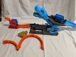 Hot Wheels Dino Transport Set, neuwertig