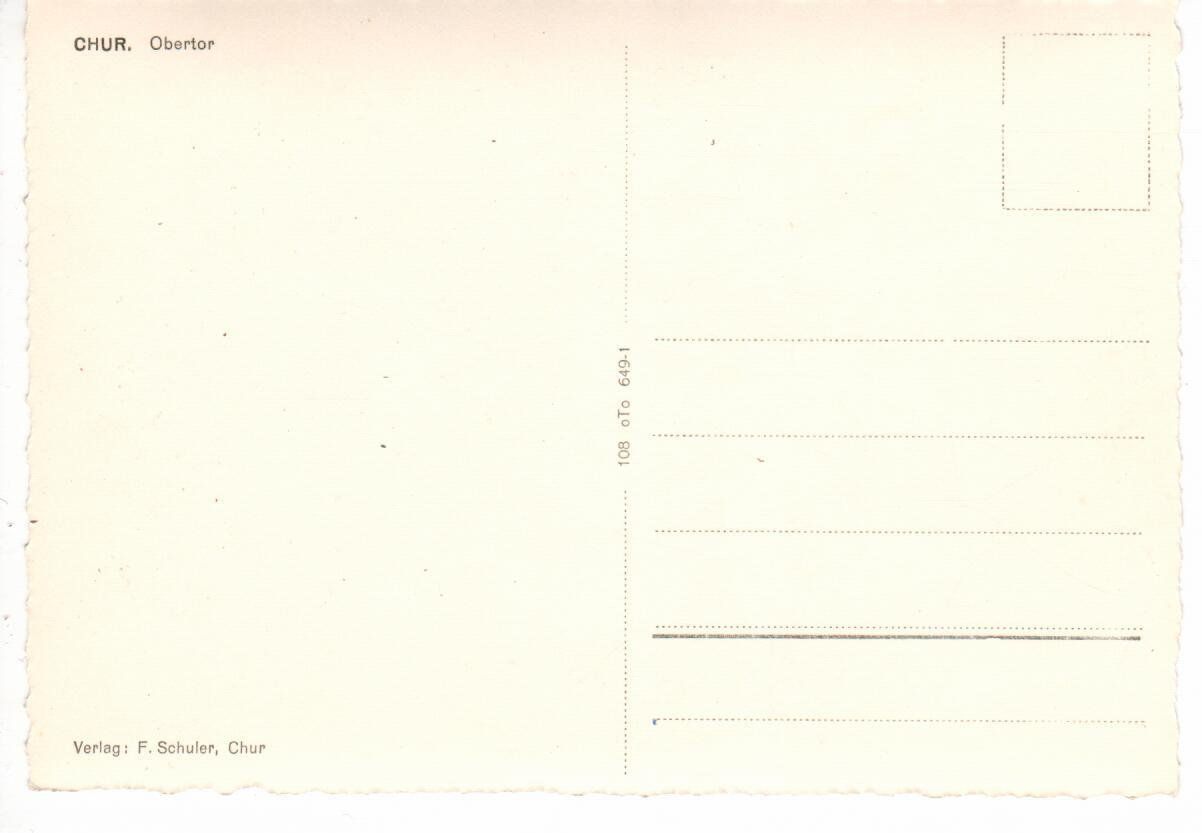 Cartes postales: Chur – D'occasion à Wolhusen par Curver9 1