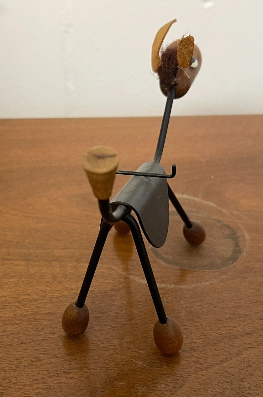 Figuren: Mid Century Designklassiker: TISCHESEL (String Ära) – Gebraucht aus Frenkendorf von Yard-Sale-2000 4