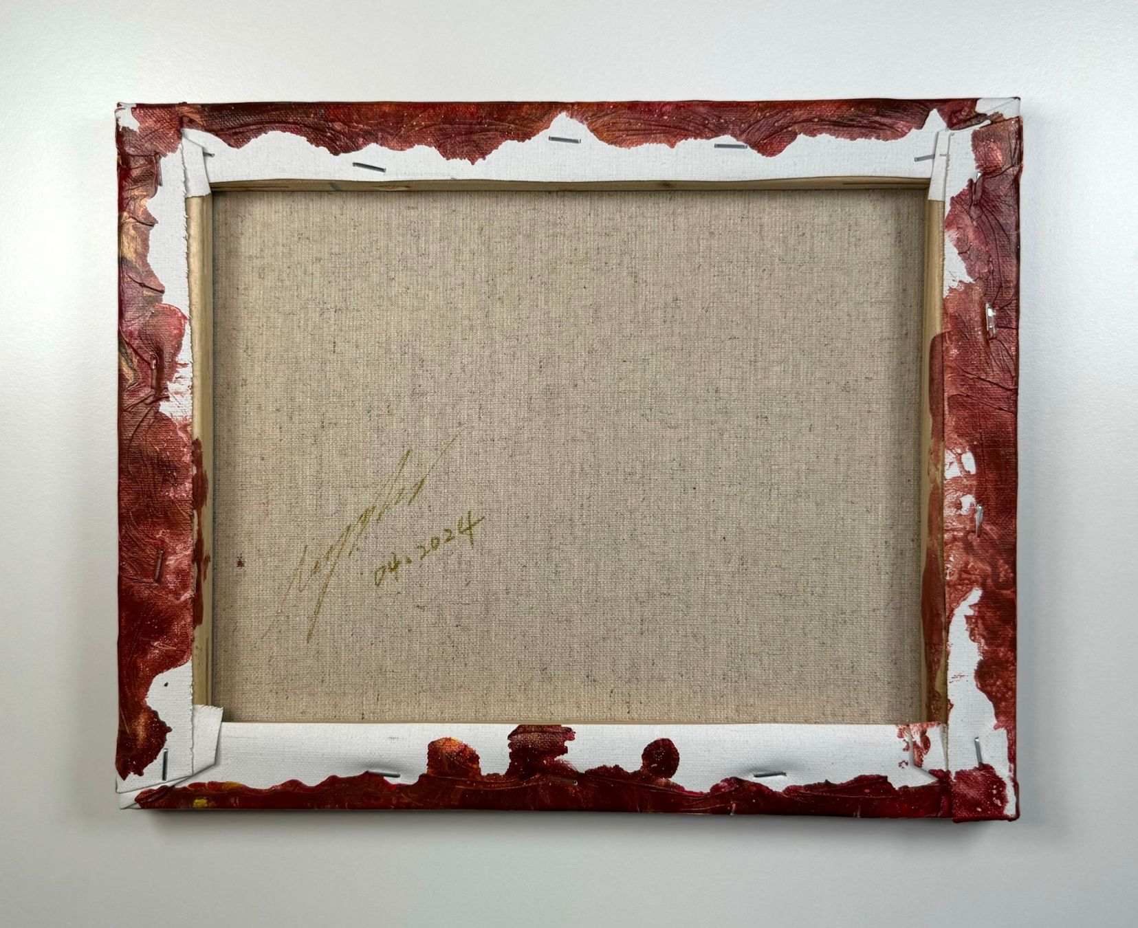 Dipinti: Acryl-Flüssigkeitsmalerei, rechteckig – Usato da Schlieren venduto da MayaSheng1983 2