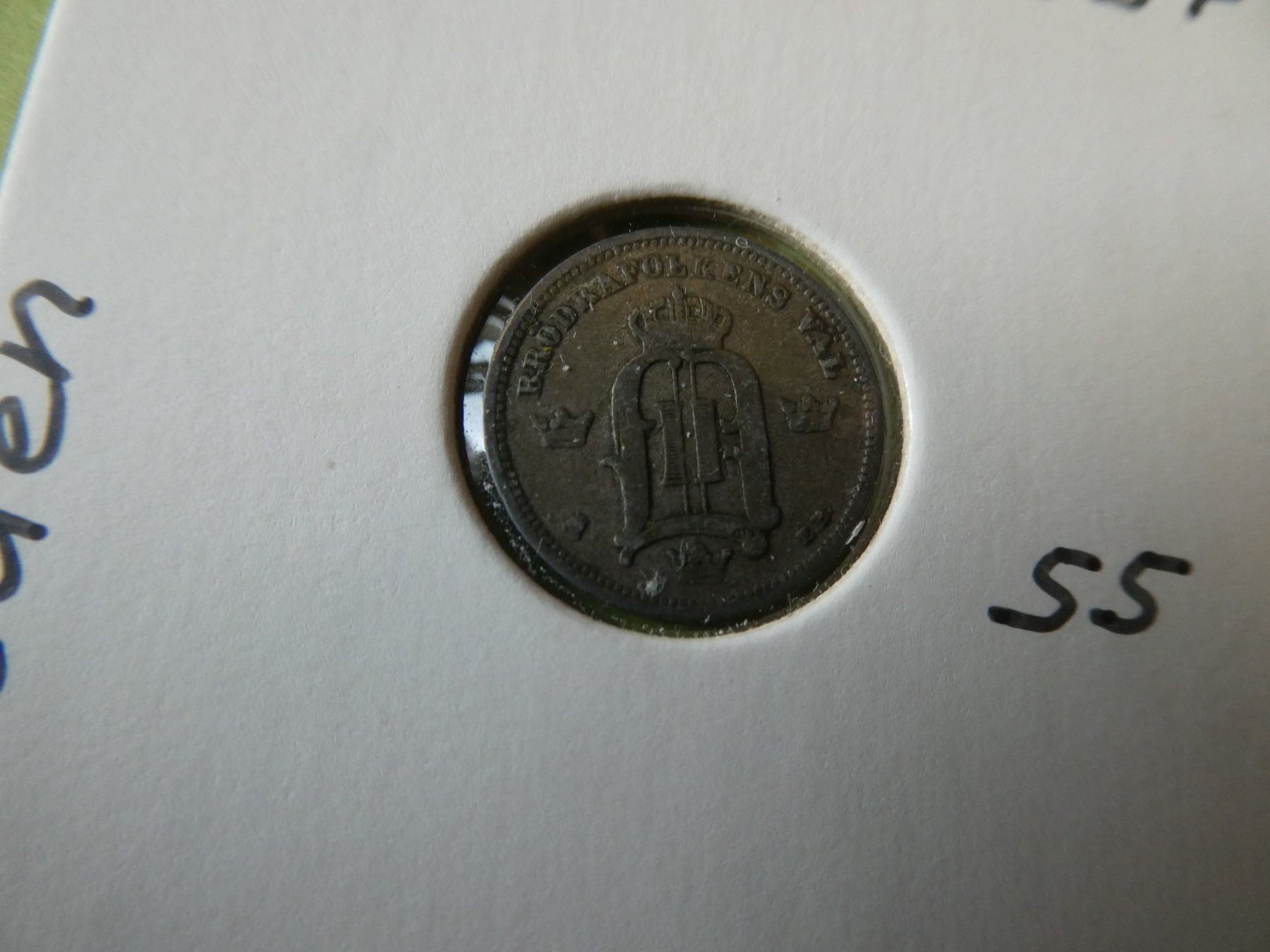 Alle Münzen: Schweden 1897, 10 Oere    Silber – Gebraucht aus Hinterforst von rohusri